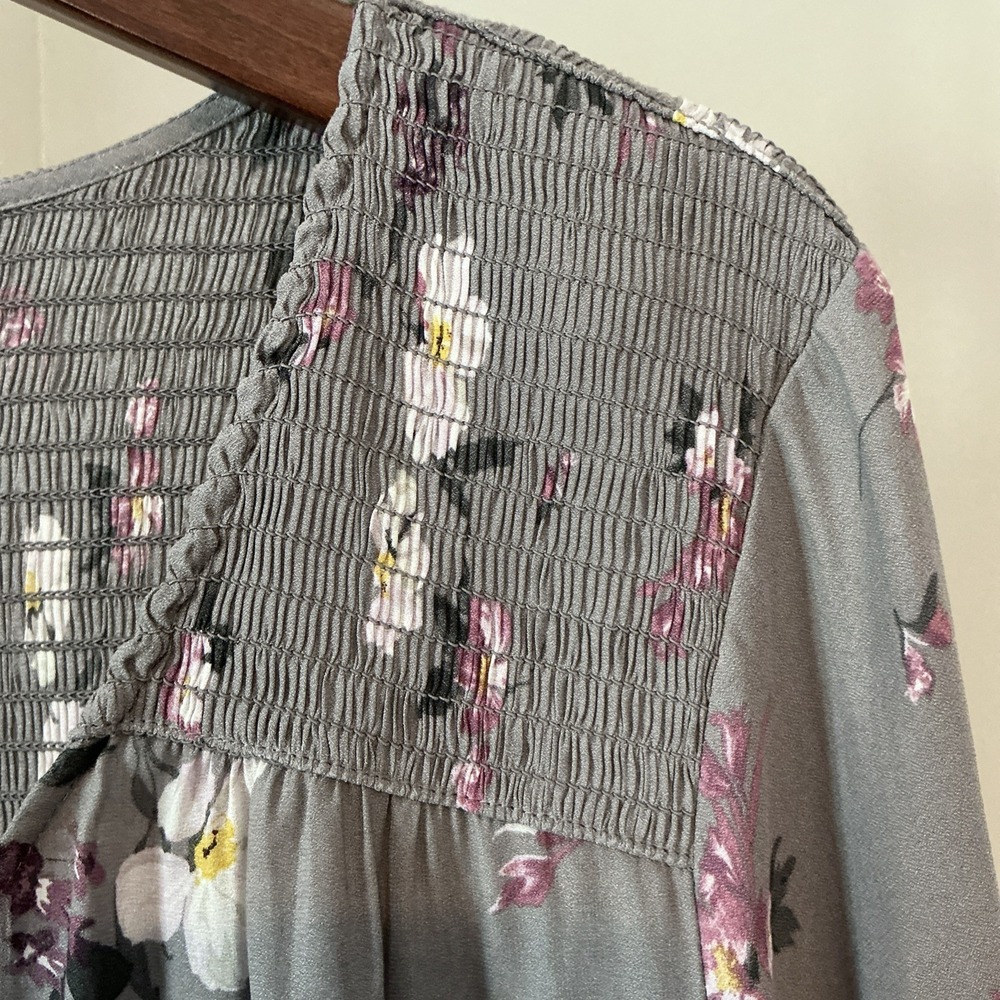 TORRID Women's 2 Lavender Floral Boho Cottagecore - Picture 4 of 12